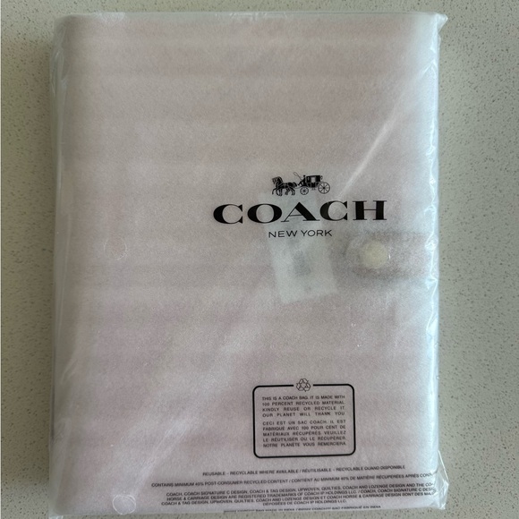 Coach Powder Pink Notebook - Picture 4 of 4